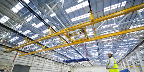 Bombardier Aerospace, Belfast is using overhead cranes from Street Crane Company