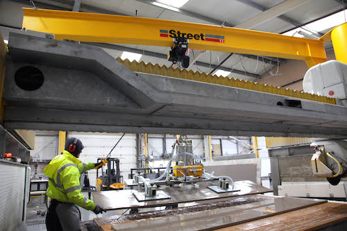 workstation lifting systems by Street Crane